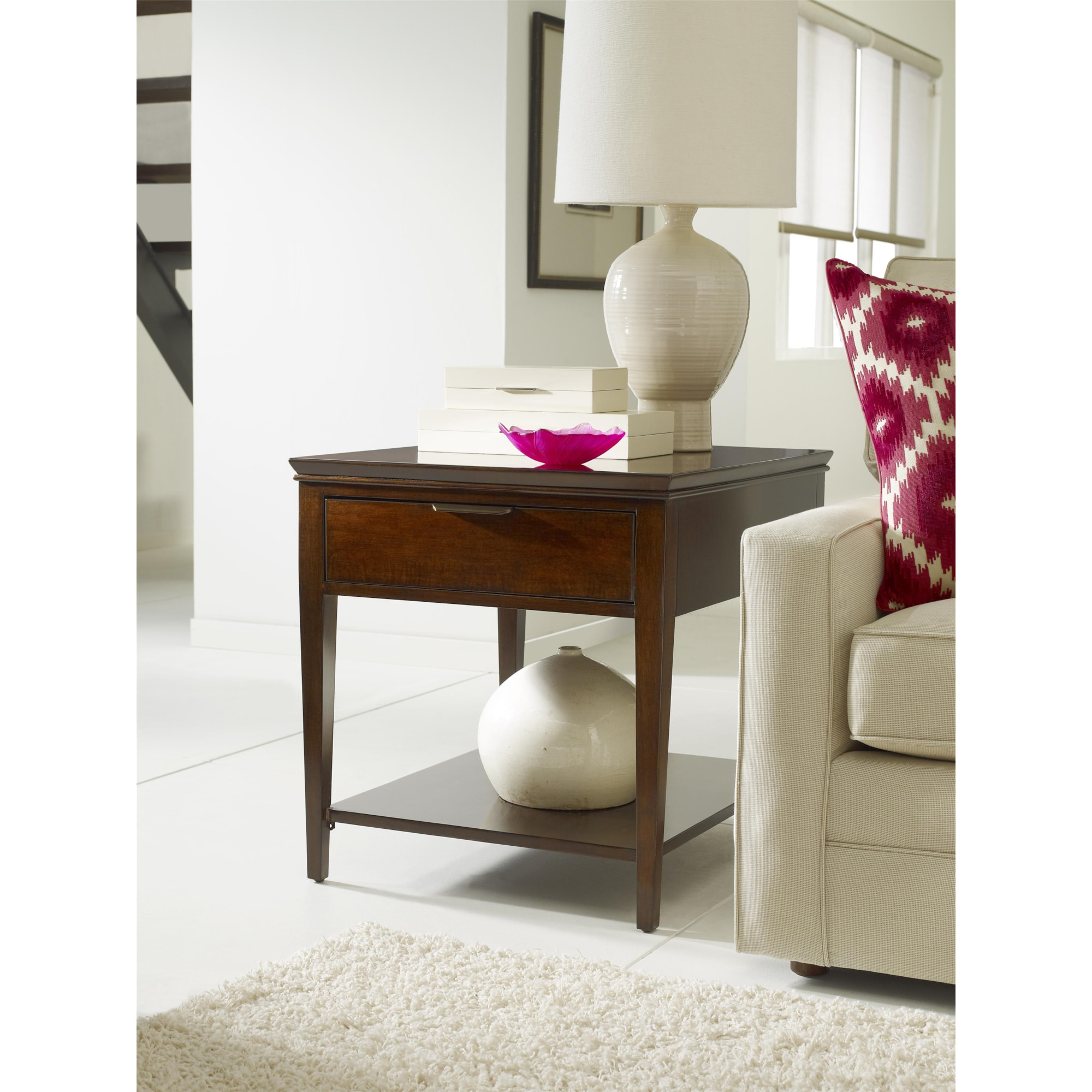 Kincaid Furniture Elise 753790946 Transitional End Table with One
